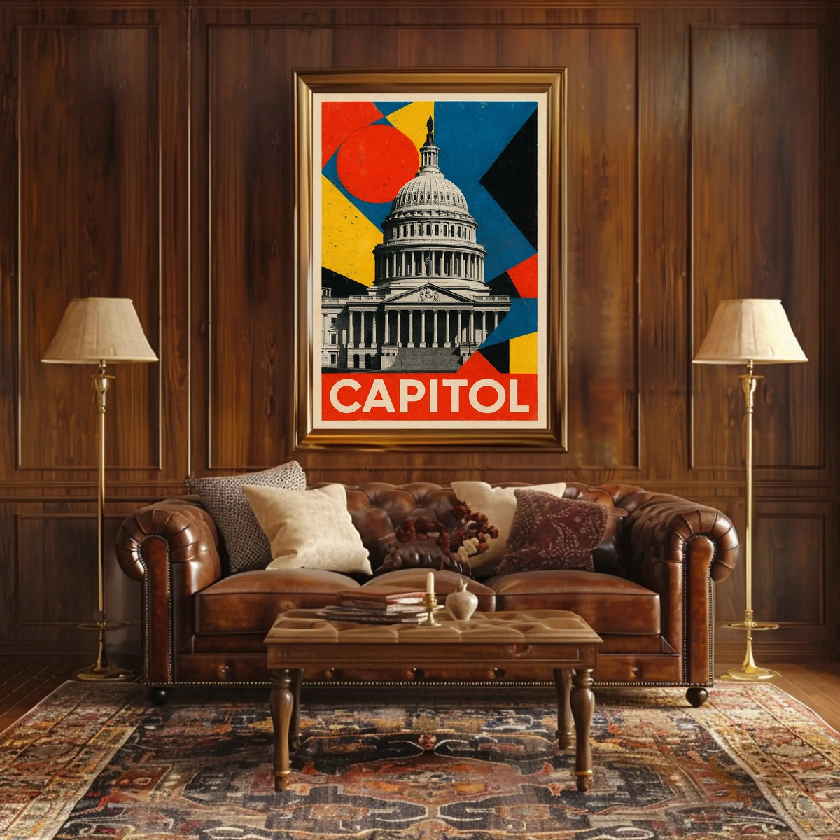Capitol Art Poster