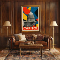 Capitol Art Poster