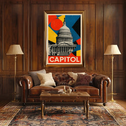Capitol Art Poster