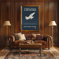 McDonnell Douglas A-4KU Skyhawk Military Recruitment Poster PosterGoat