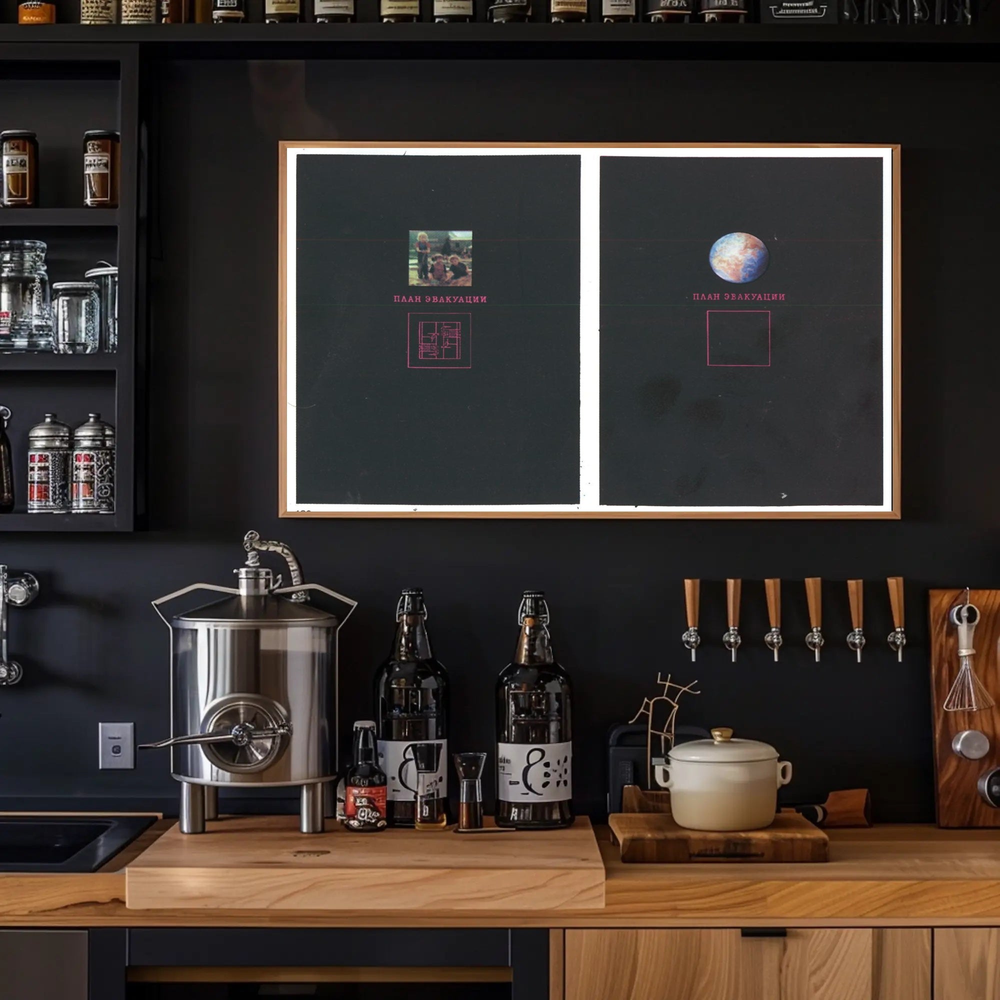 Evacuation Plan Concept Poster