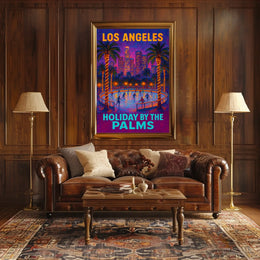 Holiday By The Palms Poster