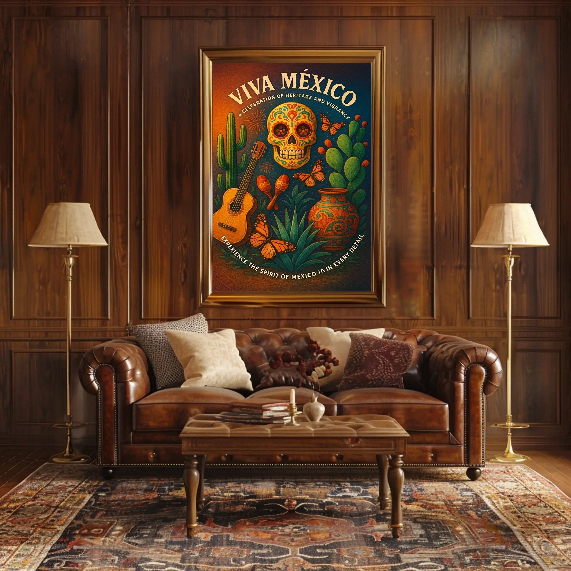 Viva México: Celebrate Heritage with Cultural or Heritage Poster