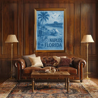 Naples Florida Coastal Serenity Poster For Home Decor