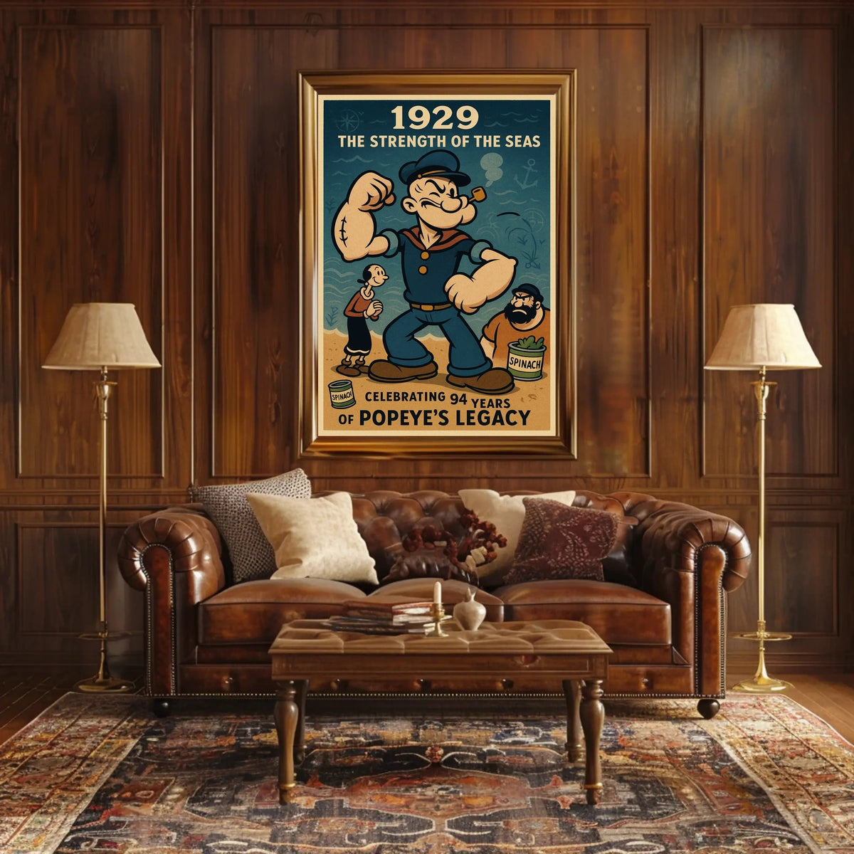 Popeye 1929 Art Poster POP-219