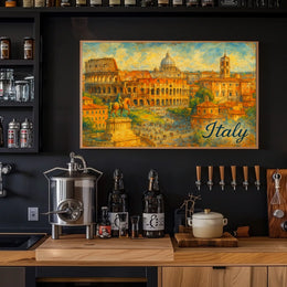 Italy A Timeless Journey Poster