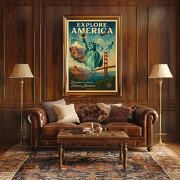 Explore America Poster