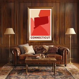 Connecticut A Vibrant Representation Poster