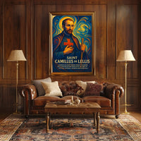 Saint Camillus de Lellis Poster