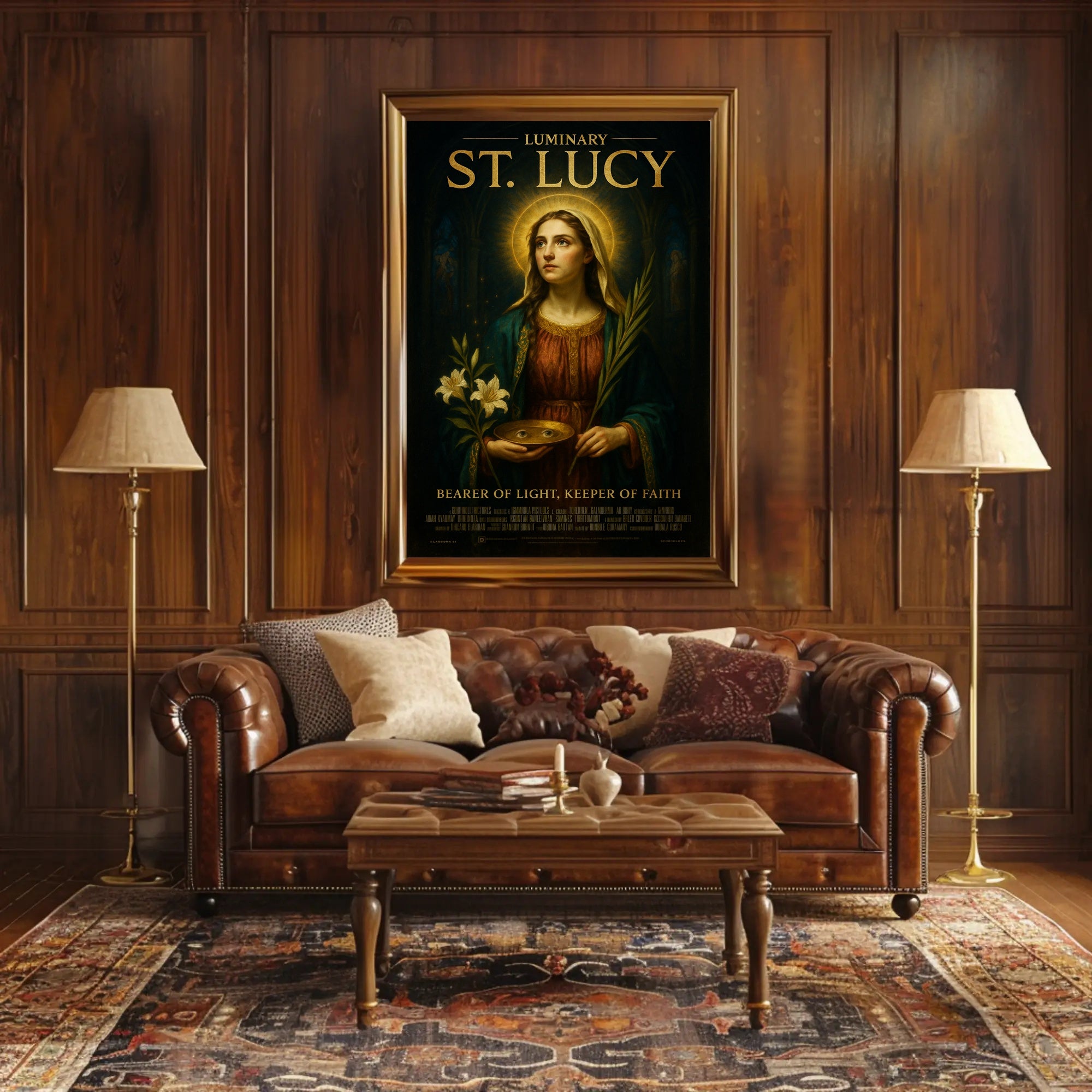 Luminary St. Lucy Poster