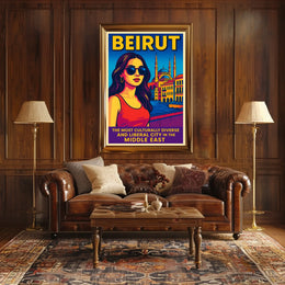 Beirut A Cultural Hub Poster