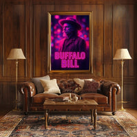 Buffalo Bill Iconic American Pop Culture Poster