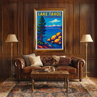 Lake Tahoe Scenic Poster