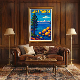 Lake Tahoe Scenic Poster