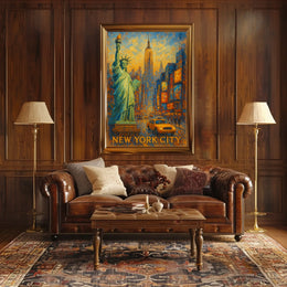 Iconic New York City Poster