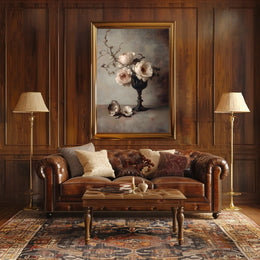 Timeless Elegance Floral Still Life Poster