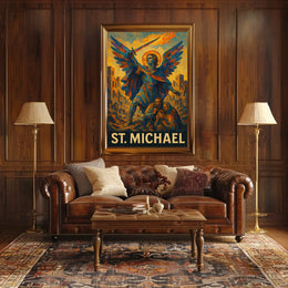 St. Michael Protector and Warrior Poster