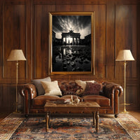 The Brandenburg Gate At Dusk Poster