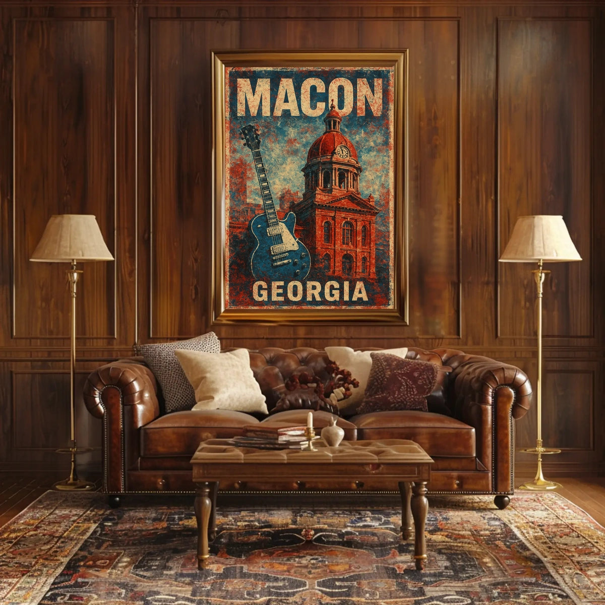 Macon Musical Heritage Wanderlust Photography Poster