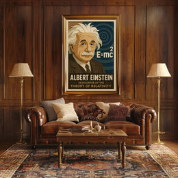 Albert Einstein Developer Of The Poster