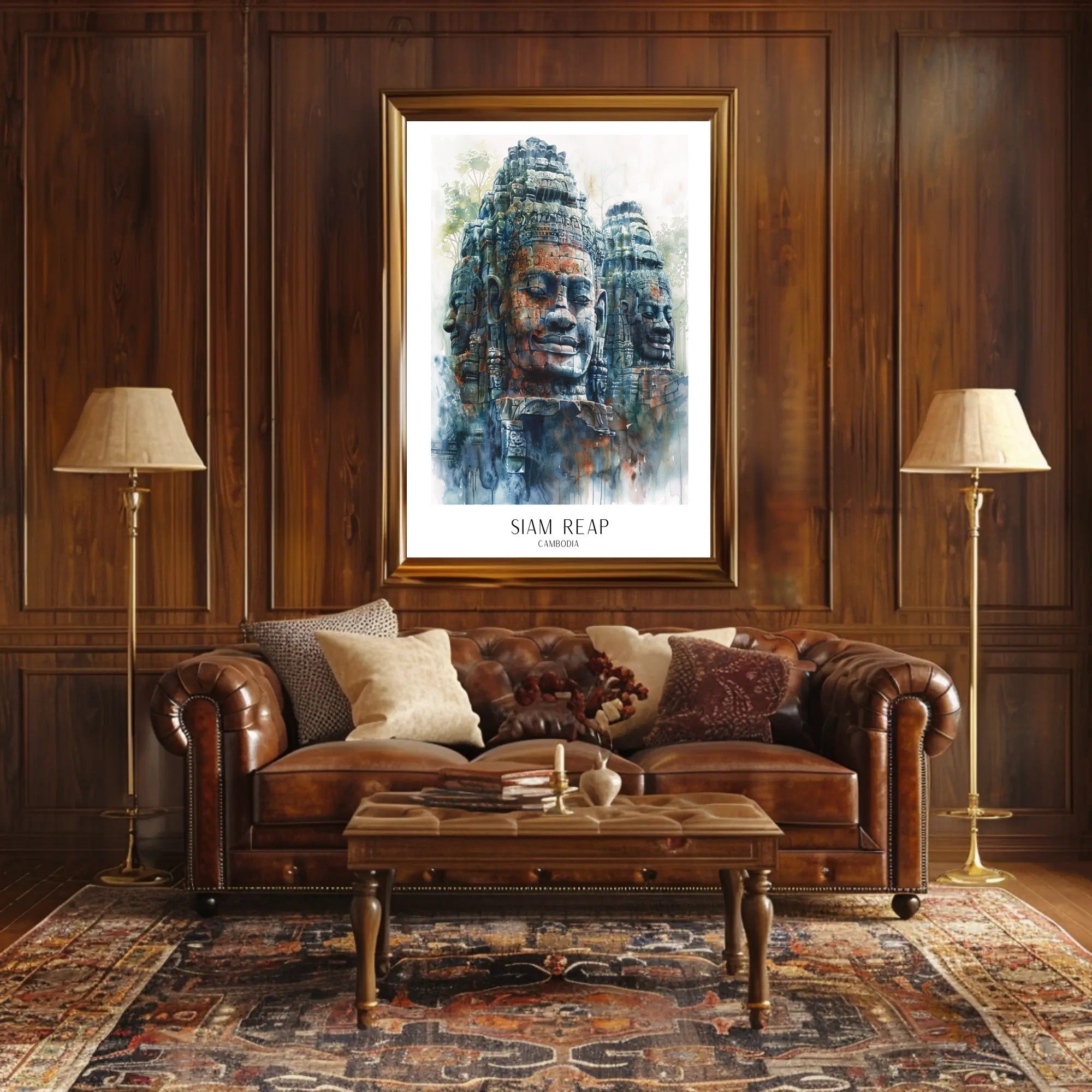 Enchanting Siem Reap Poster PosterGoat