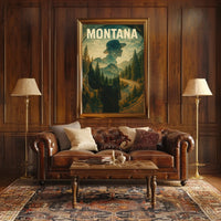 Montana Adventure Poster