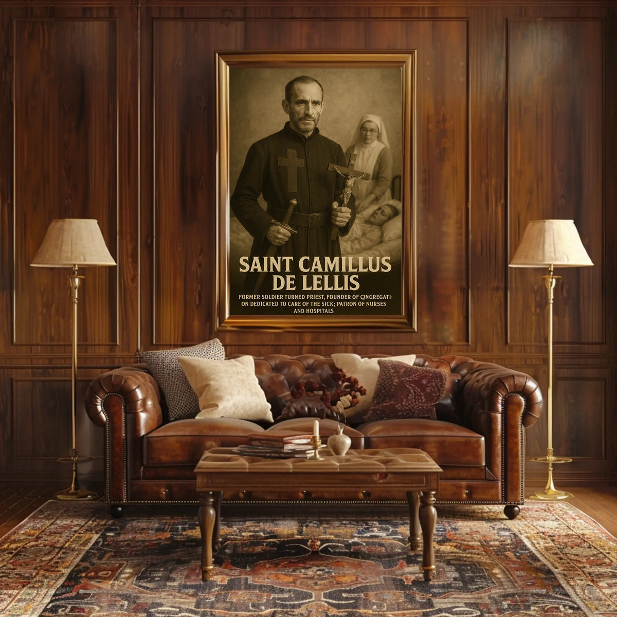 Saint Camillus De Lellis Poster