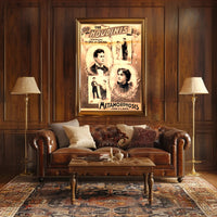 The Houdinis Magic Show Vintage Historical Poster