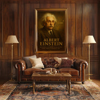 Albert Einstein Theoretical Physicist Poster