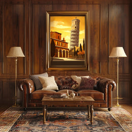 Timeless Pisa Poster