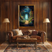 Enchanted Garden Pathway Poster