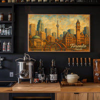 Toronto Skyline Poster