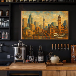 Toronto Skyline Poster