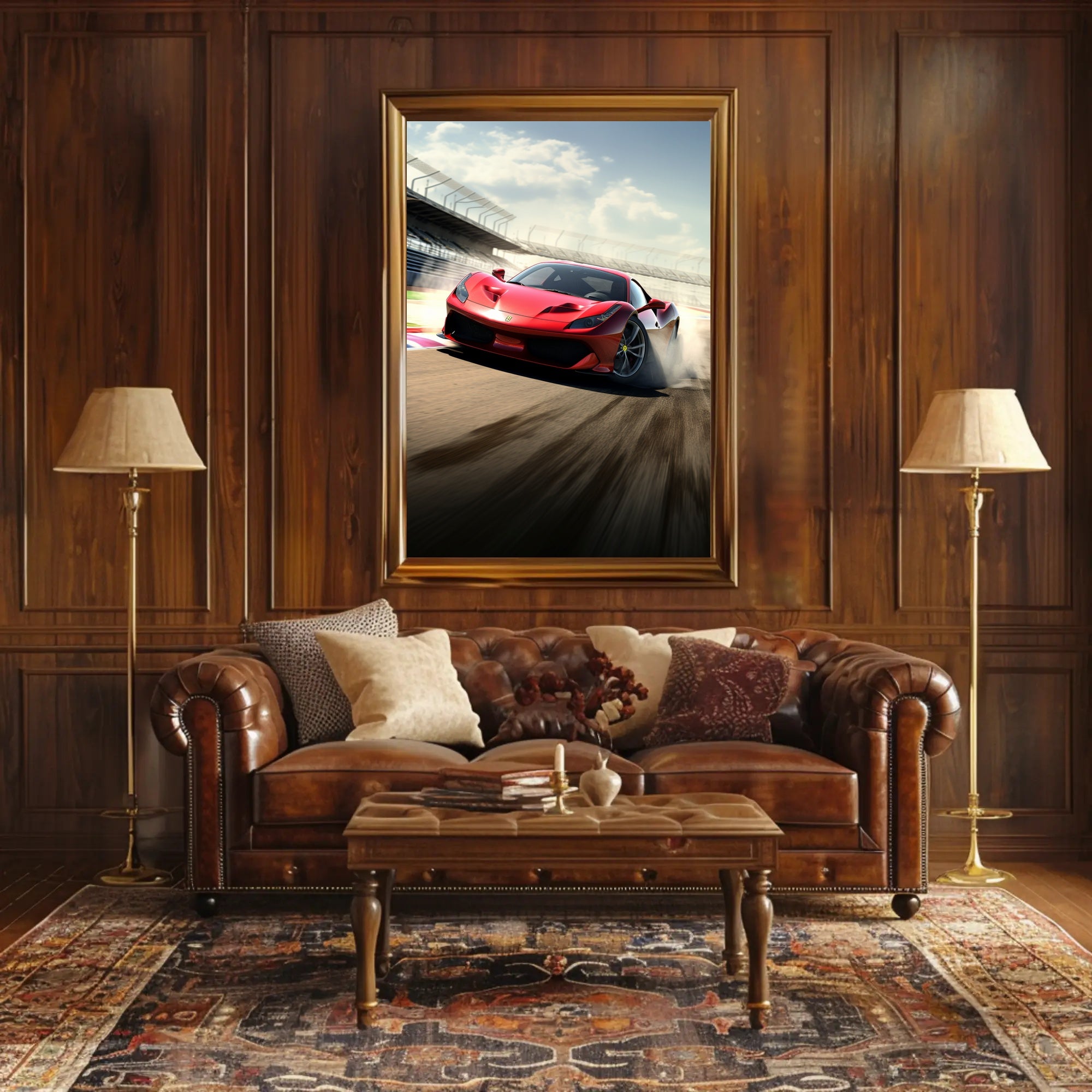 Thrill of the Track Poster PosterGoat