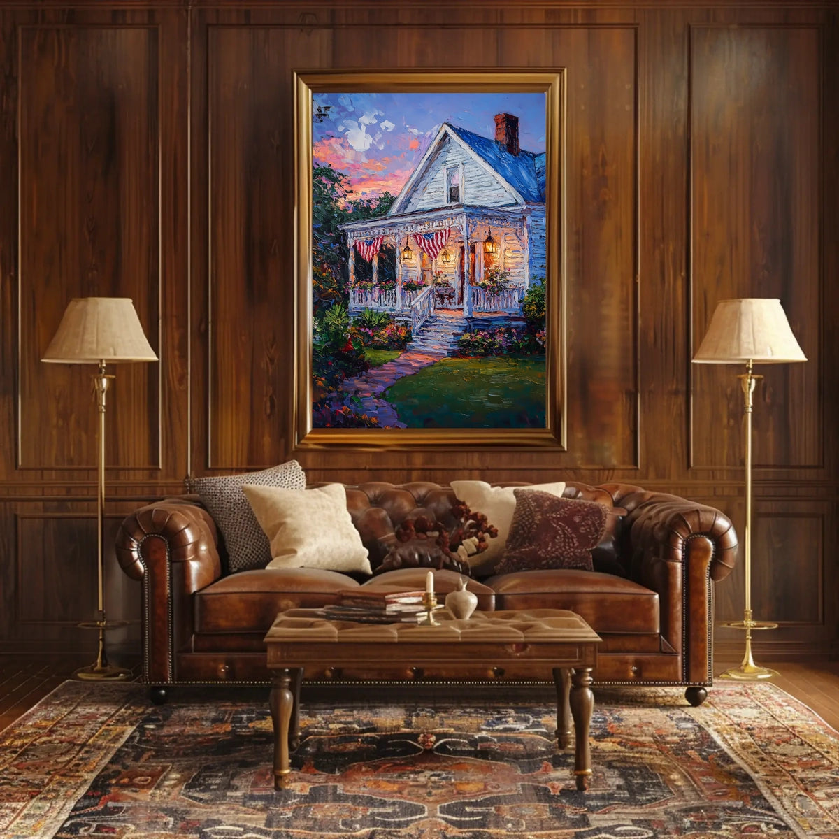 wooden house Poster