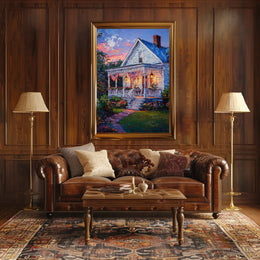 wooden house Poster