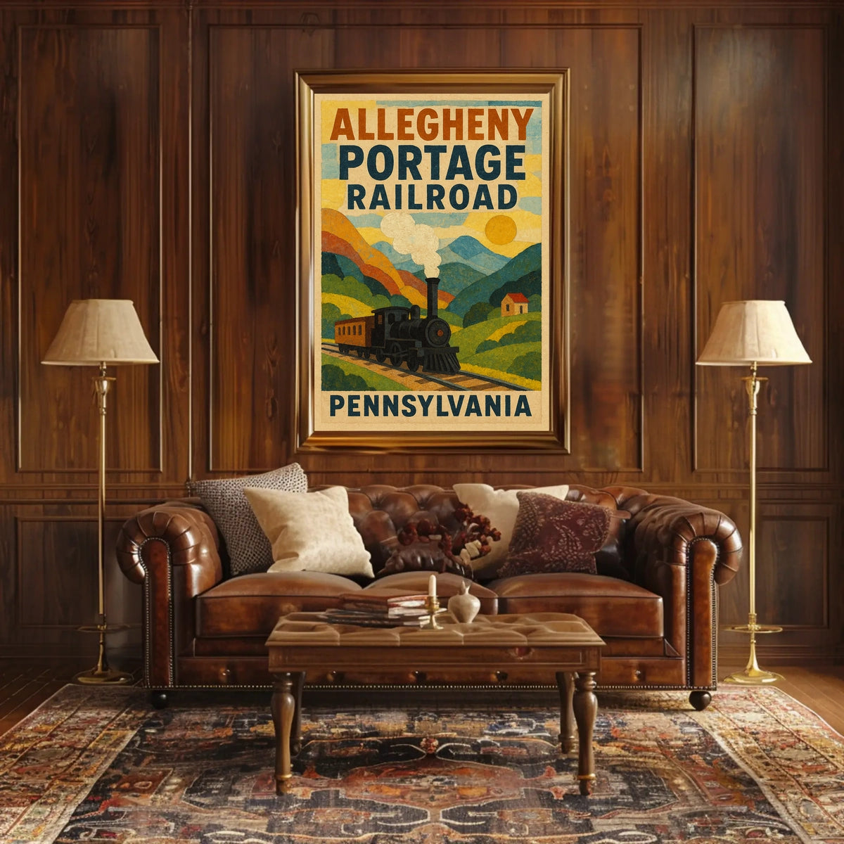 Allegheny Portage Railroad Poster