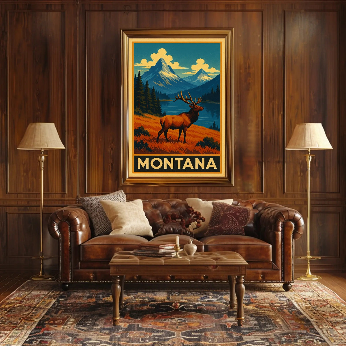 Montana Wilderness Poster