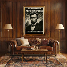 Abraham Lincoln 16Th President Poster