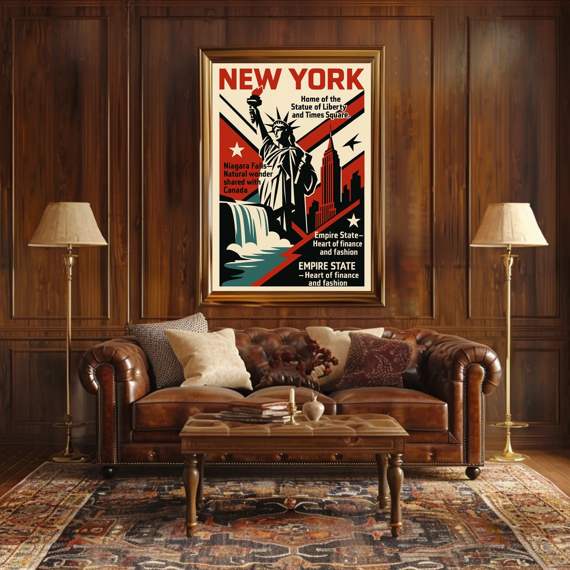New York Icons Poster