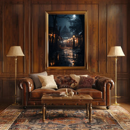 Enchanted Nightscape Poster