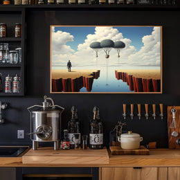 Surreal Reflections: Dreamlike Artistic Poster
