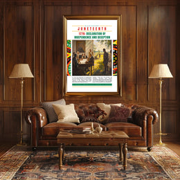 American Revolution in 1776 Historical or Presidential Poster