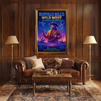 Buffalo Bill's Wild West Show Poster Art Print PosterGoat