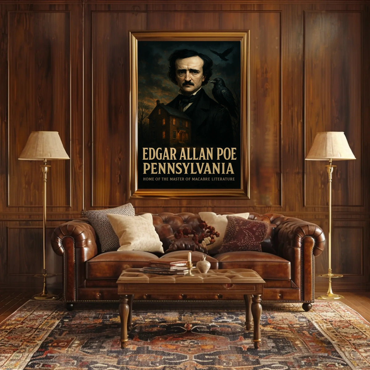 Edgar Allan Poe Master Of Macabre Poster