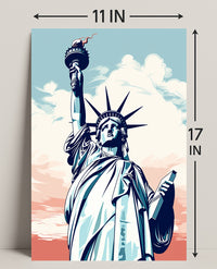 Statue Of Liberty Symbol Of Freedom Poster