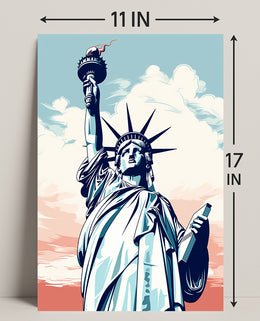 Statue Of Liberty Symbol Of Freedom Poster
