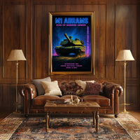 M1 Abrams Icon of Modern Armor Poster PosterGoat