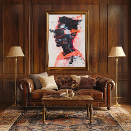 Futuristic Vision Art Print Poster for Modern Home Decor PosterGoat