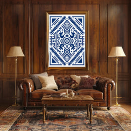 Geometric Abstraction Abstract Poster